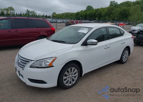 2015 Nissan Sentra Sv from USA, damaged, VIN 3N1AB7AP6FY229514